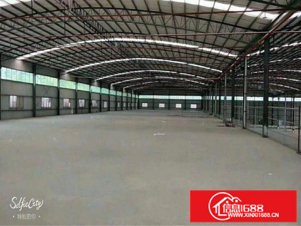 陈江工业区独院2万钢构厂房出租形象好