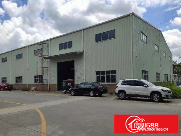 桥头原房东单一层厂房招租5000平8米高，有行车，电费便宜