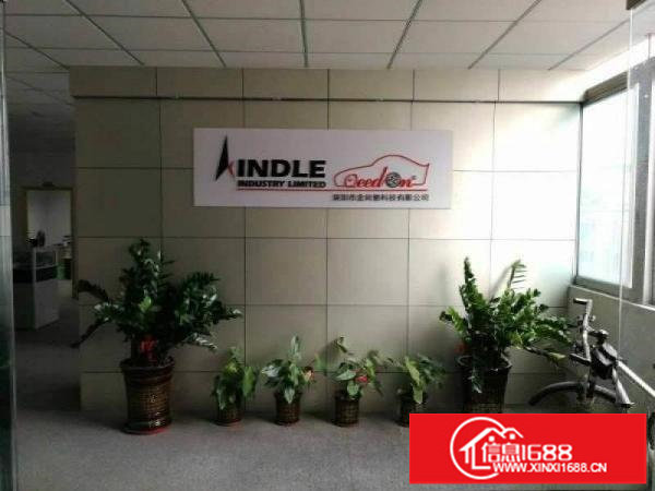 龙华观澜樟坑径主干道新出700平带精装修厂房出租