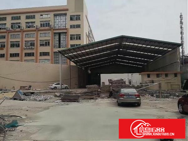 茶山单一层铁皮厂房，高度9米，面积2100㎡，可做独门独院。