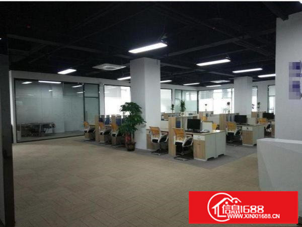 出租布吉大芬楼上2000平带精装修厂房