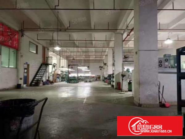 凤岗油甘埔原房东一楼1550平带办公室装修卸货平台厂房出租