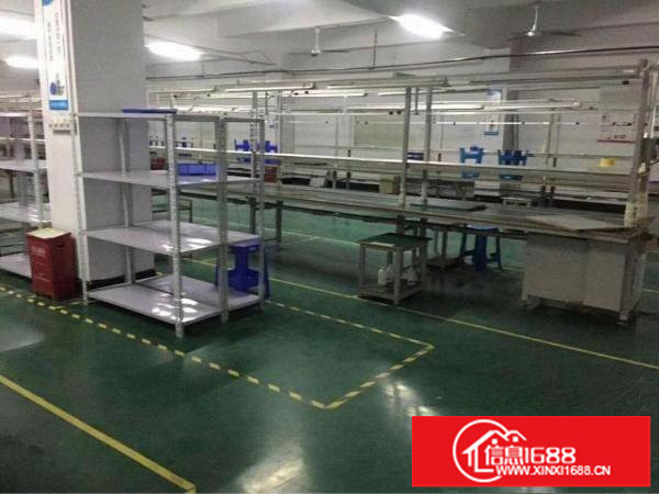 横岗西坑原房东独院带装修1200平米厂房出租