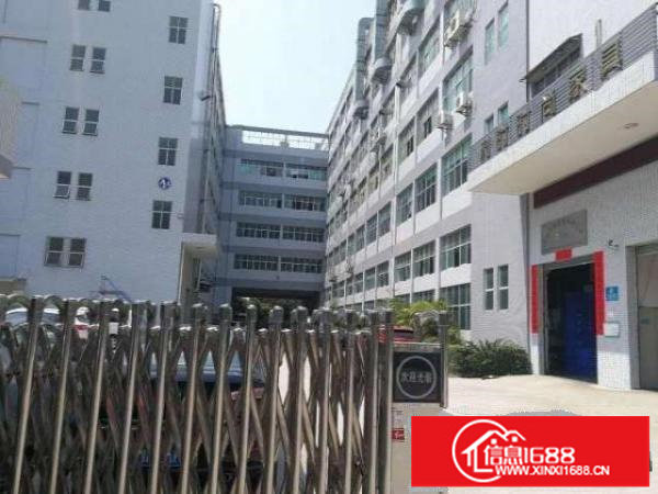 大浪鹊山路口佳丽工业区新出三楼560平带装修厂房招租