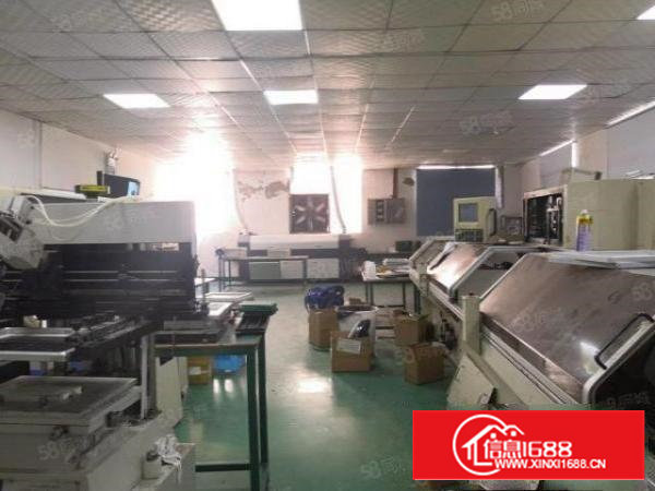 石岩北环路原房东850平豪华装修，免转让费建筑面积厂房出租