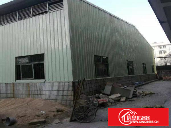 大岭山向东村空出村委原建单一层钢构厂房770平米出租