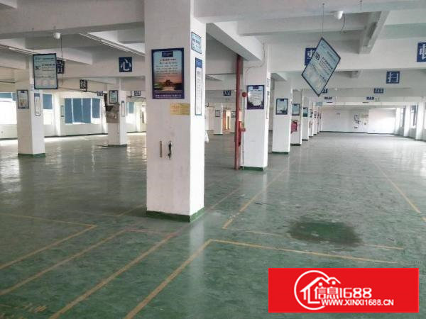 塘厦清湖头工业园标准3楼800平方！双面采光明亮！消防合格