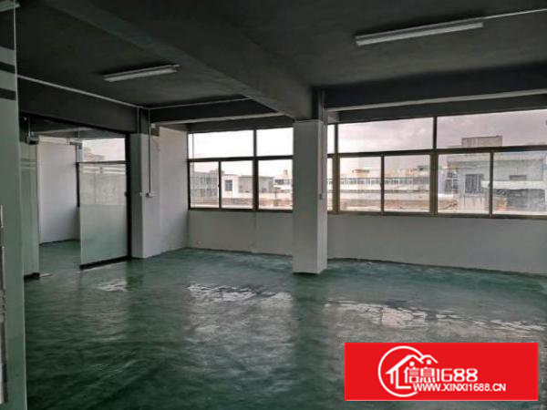 沙井共和新出楼上200平带装修厂房采光好