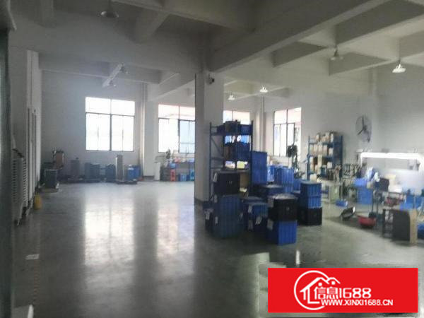 全新带地坪漆厂房楼上