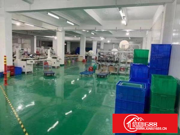 横岗原房东厂房1300平方出租带精装修办公室及车间