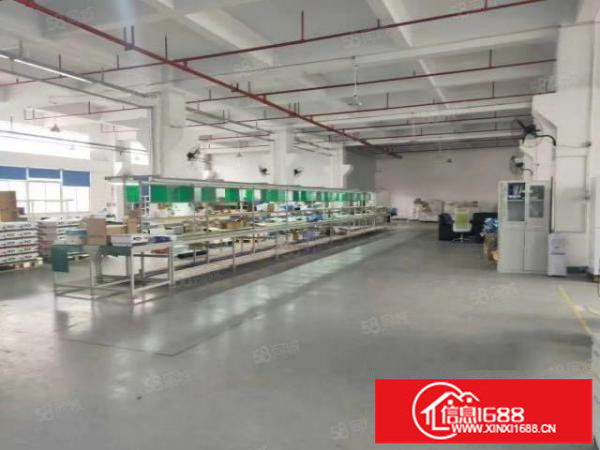 坪地中心村标准独院厂房出租一楼3000平,带装修,可办环评