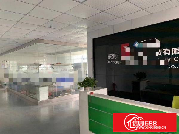 南栅高薪产业园厂房出租2楼850平方带精装修工业用地可办环坪