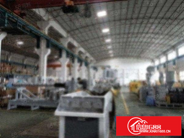 罗村招大工业区带行吊厂房800方，有办公室，可进大货