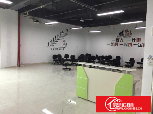 杨美坂田五和地铁口带装修办公厂房仓库出租