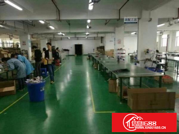 观澜福民带豪华装修三楼1100平方厂房出租