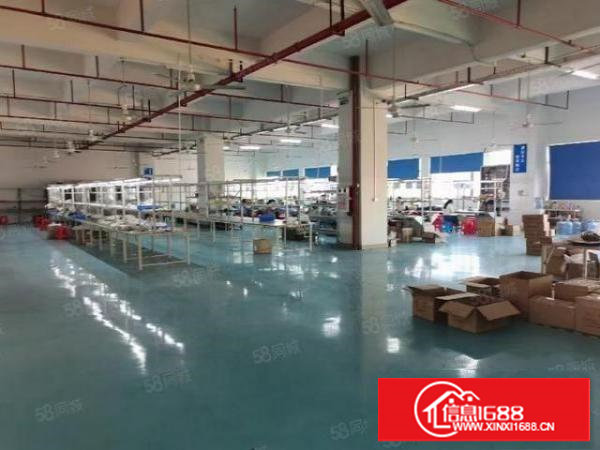 长安沙头新出豪华装修厂房楼上1400平方，拎包入住即可生产