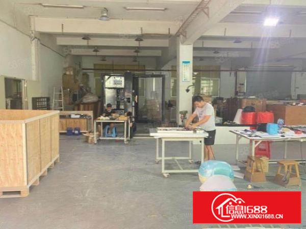 石岩地铁口一楼500平厂房实际面积出租，原房东零公摊水电到位