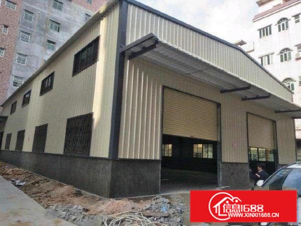 出租横沥镇450平方厂房，全新钢结构架