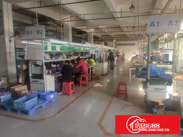 塘厦大坪科苑城新出三楼1750平豪华装修适合电子等加工