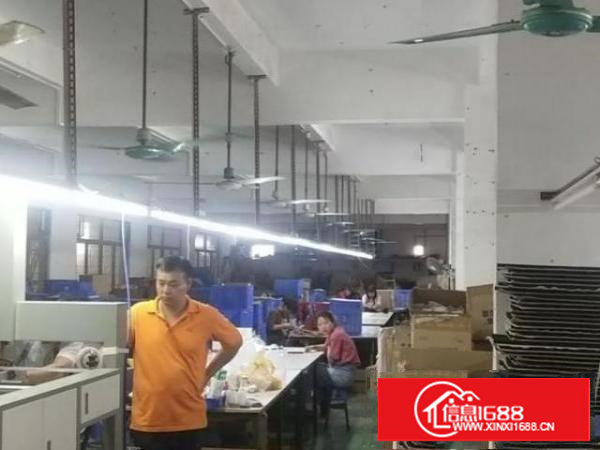 出租长安沙头中坊工业路厂房二楼整层出租