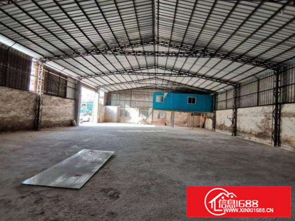 横江厦单一层640平无公摊面积厂房出租，可办环评