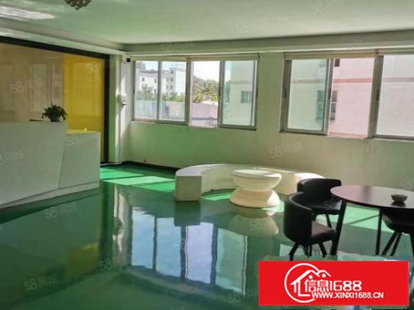 横岗四联独门独院三楼带豪华装修现成电子厂格局合同五年