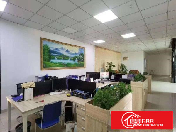 宵边新出二楼带豪华装修380平方米厂房出租