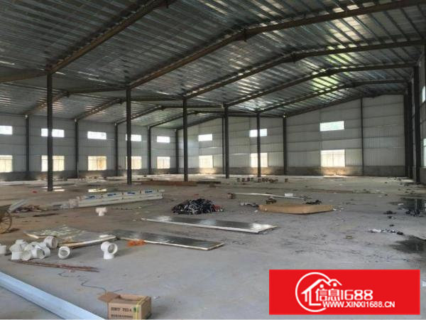 9米高独院钢构厂房招租