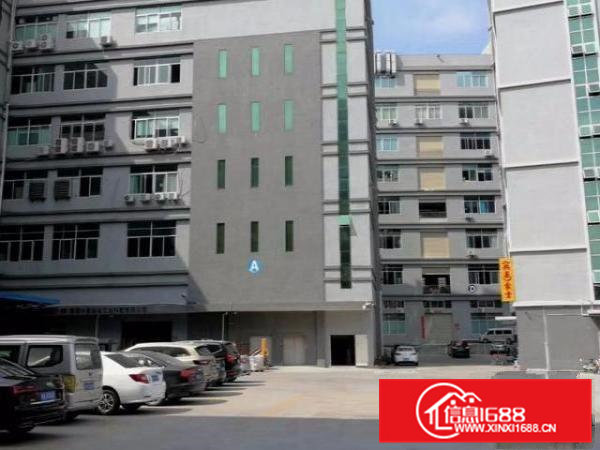 凤岗五联带行车高5.5米，机械厂房出租一楼750平近观兰