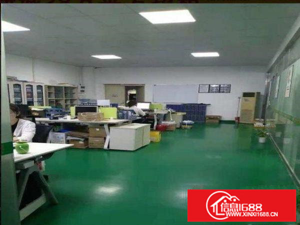 坪山宝山第三工业区新空楼上425平精装修水电齐全急租，带红本