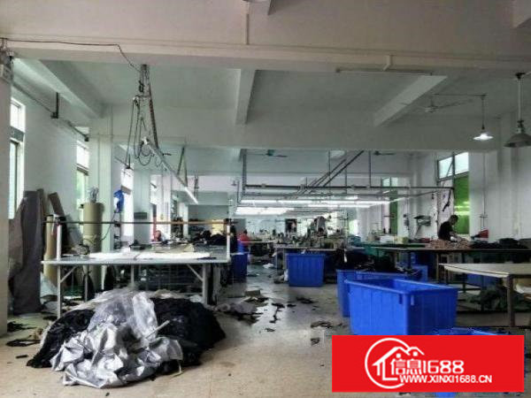 坂田旭明工业园拎包入住，楼上500平厂房出租出行方便