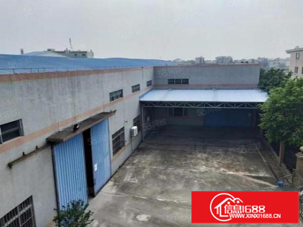 有证,可办环评,勒流独院3580方带行吊厂房,电大好进车