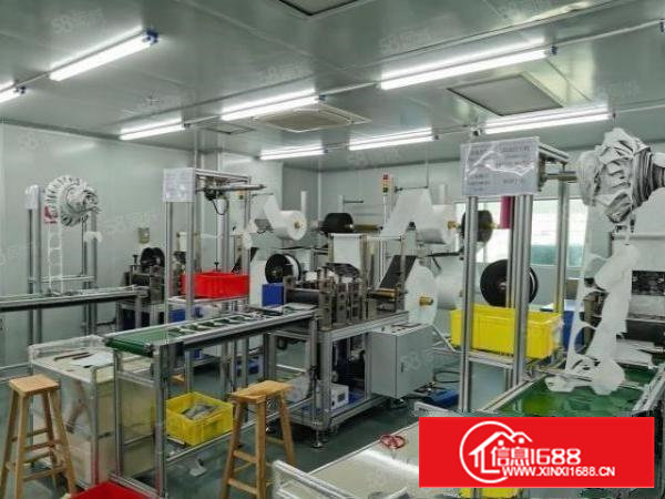 石岩外环路新出楼上750平豪华精装修无转让费厂房租