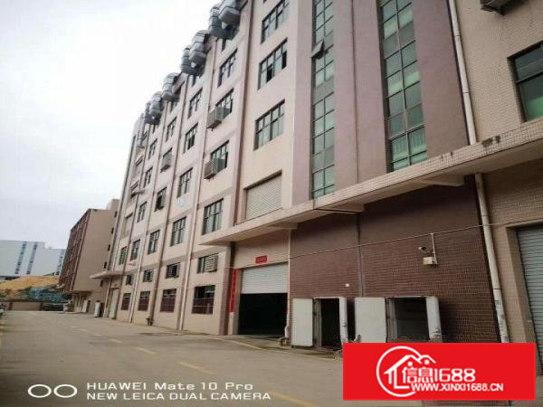 现成装修全新地坪漆凤岗五联工业区一二楼各900平厂房出租