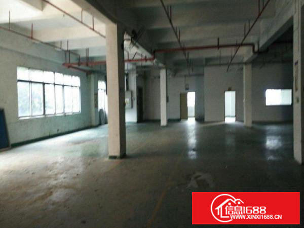 隔坑一楼厂房1000平米，高度5米，有现成行车，办