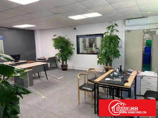 横岗原房东厂房1300平方出租带精装修办公室及车间