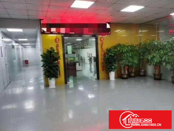 龙华大浪工业区二楼1300平厂房出租精装修水电齐全