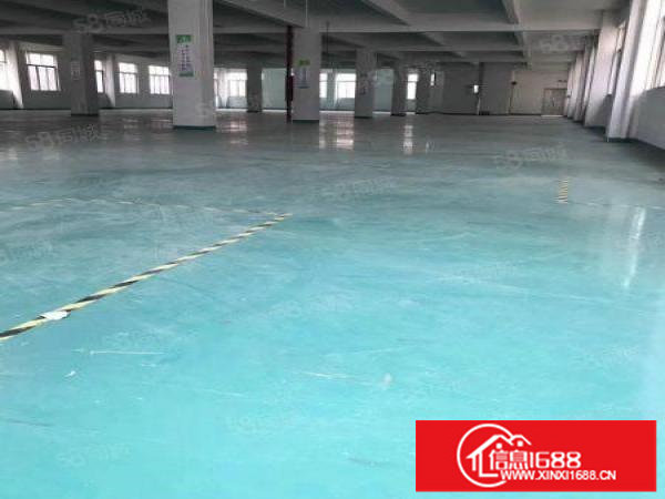 龙岗龙西，原房东楼上1200平精装修厂房出租