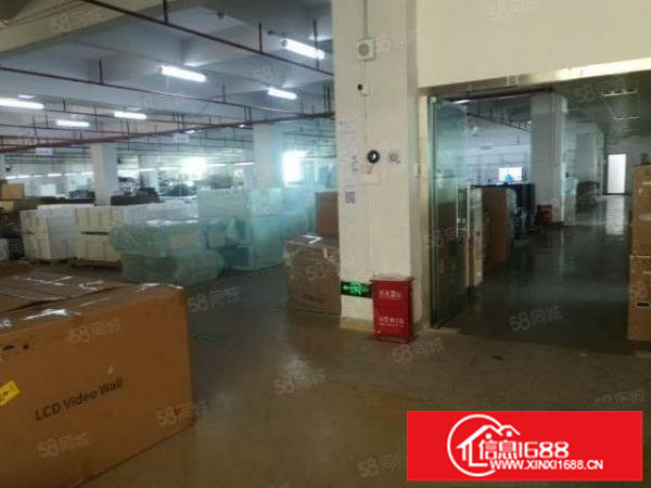 观澜库坑主干道旁新出原房东花园式2600平厂房出租零公摊