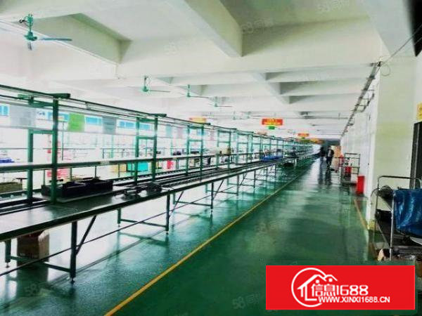 塘厦凤凰岗新出楼上标准厂房3100带精装修,带地坪漆出租