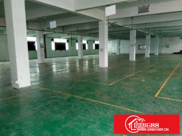 出租龙岗区盛平3楼1600平米带装修厂房