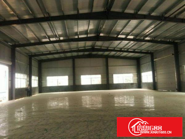 宴岗工业区全新单一层厂房750平出租滴水8米