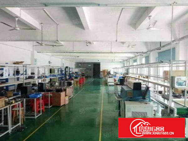 沙井南环路与西环路新出楼上精装修厂房出租500平方