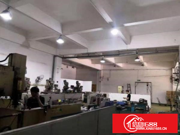 松岗溪头社区厂房一楼650平招租带装修