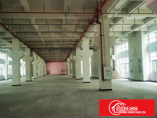 大朗镇水平村一楼新空出1800平有装修厂房出租7米高带装修