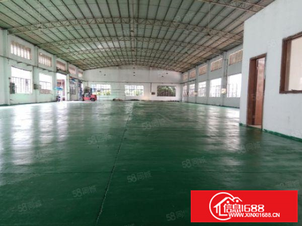 松岗大道单一层1200方厂房现成装修独门独院空地好停车