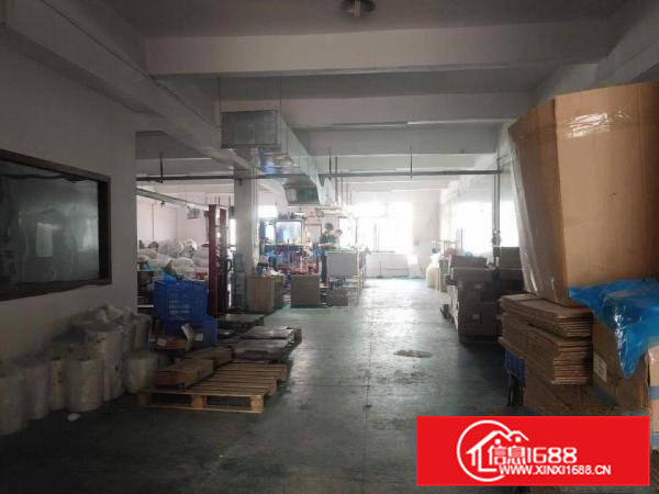 分租三楼电子厂730平方合同期长好招工空地大