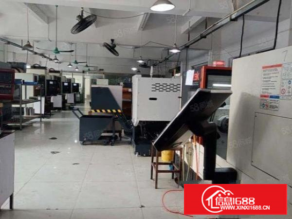 长安一楼980平方豪华装修厂房出租，配电大可办环评，拎包入驻