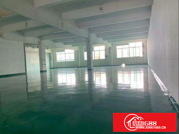 出租仲恺潼湖标准3楼全新地坪漆600平方，无公摊，适合小加工