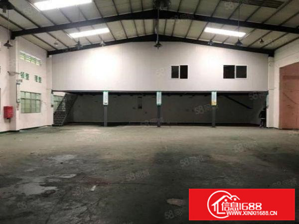 新出单一层钢构1080平厂房出租，形象好，易招工！